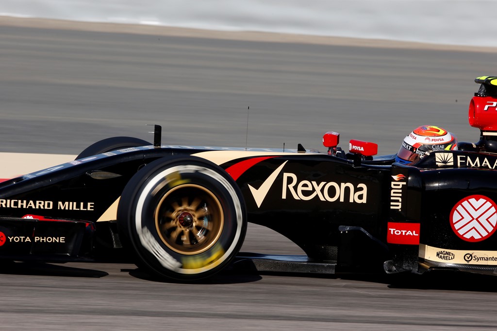 Lotus køreren Maldonado var hurtigst i Barcelona i dag
(Foto: Lotus - LAT)